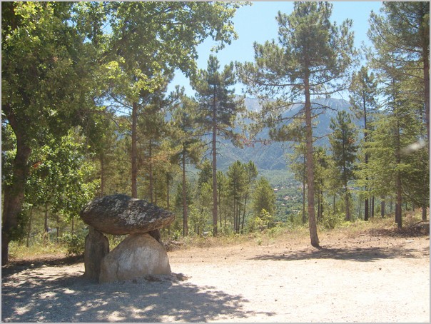 The dolmen and Corneilla