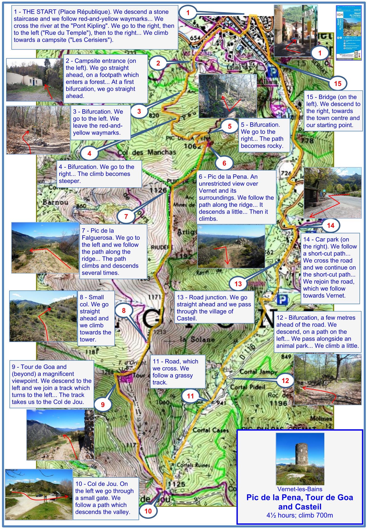 The Tour de Goa (description) map