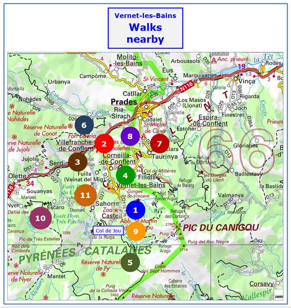 map of walks